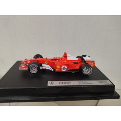 FERRARI F2005 2005 SCHUMACHER FORMULA F1 1:43 HOT WHEELS