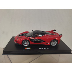 FERRARI FXX K RED/BLACK 1:43 BBURAGO