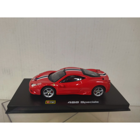 FERRARI 458 SPECIALE RED 1:43 BBURAGO