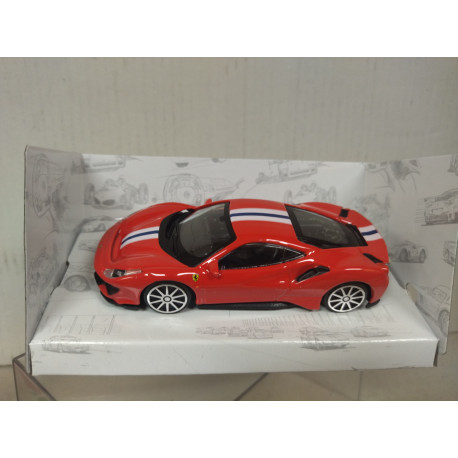 FERRARI 488 PISTA RACE & PLAY 1:43 BBURAGO