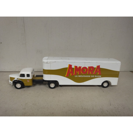 BERLIET GLR8 TRAILER AMORA 1:50 CORGI NO BOX/INCOMPLETO