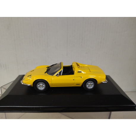 FERRARI DINO 246 GTS AMARILLO/AMARILLO 1:43 SALVAT IXO CAJA NO ORIGINAL