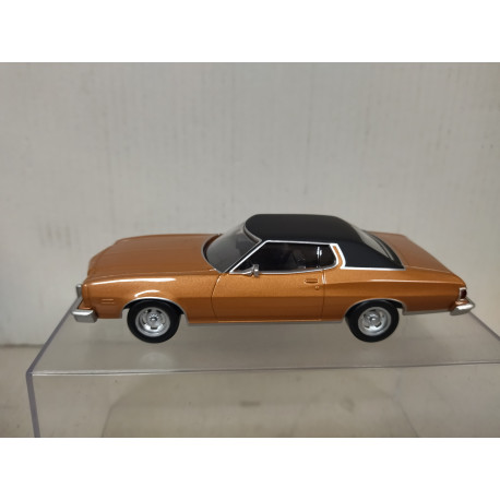 FORD GRAN TORINO 1974 CHESTNUT BROWN 1:43 NOREV JETCAR 270587