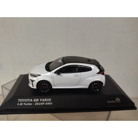 TOYOTA GR YARIS 1.6l TURBO WHITE 1:43 SOLIDO S4311101