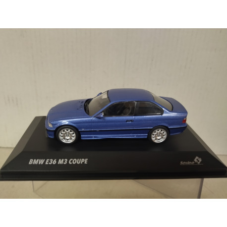 BMW E36 M3 COUPE ESTORIL BLUE 1:43 SOLIDO S4311101