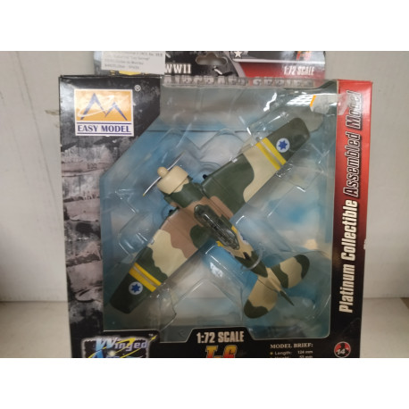 NORTH AMERICAN T-6 TEXAN ISRAELI AIR FORCE 1:72 EASY MODEL