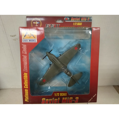 MIKOYAN-GUREVICH MIG-3 1941 FINLAND URSS/USSR WW 2 1:72 EASY MODEL