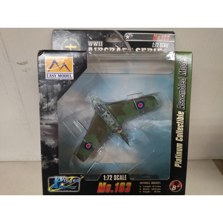 MESSERSCHMITT Me 163 B-1A BRITISH Vf241 GERMANY WW 2 1:72 EASY MODEL