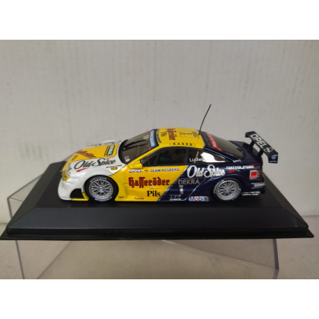 OPEL CALIBRA V6 1995 DTM KLAUS LUDWIG 1:43 MINICHAMPS NO CARTON