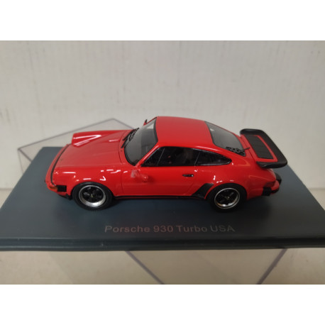 PORSCHE 930 TURBO USA RED 1:43 NEO MODEL DEFECT/RETRO