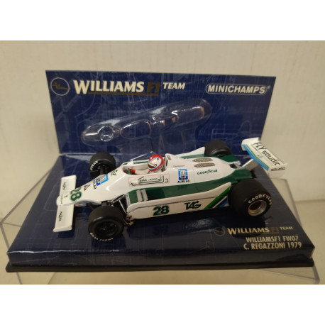 WILLIAMS FW07 1979 REGAZZONI FORMULA F1 1:43 MINICHAMPS