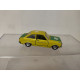 FORD ESCORT MKI n9 YELLOW/GREEN (1) 1:66/apx 1:64 SCHUCO 301881 NO BOX