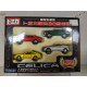 TOYOTA CELICA 30th ANNIVERSARY SET apx 1:64 TOMICA