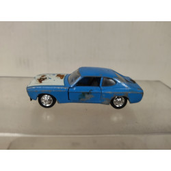 FORD CAPRI RS BLUE 1:66/apx 1:64 SCHUCO NO BOX