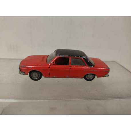 AUDI 100 LS RED/BLACK 1:66/apx 1:64 SCHUCO 817 NO BOX