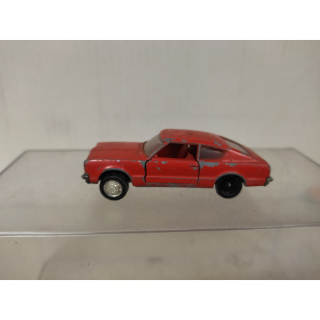 FORD TAUNUS COUPE RED (2) 1:66/apx 1:64 SCHUCO NO BOX