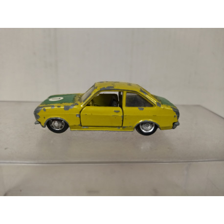 FORD ESCORT MKI n7 YELLOW/GREEN (2) 1:66/apx 1:64 SCHUCO 301881 NO BOX