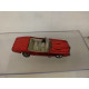 FIREBIRD CONVERTIBLE RED apx 1:64 CHIQUI-CARS NACORAL NO BOX