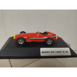 MASERATI 250F LIGERO 1957 FORMULA F1 1:43 BRUMM CAJA NO ORIGINAL