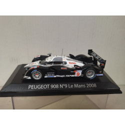 PEUGEOT 908 HDI FAP 2008 24 H LE MANS n9 1:43 NOREV 472724