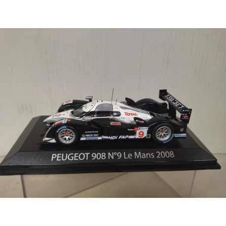 PEUGEOT 908 HDI FAP 2008 24 H LE MANS n9 1:43 NOREV 472724