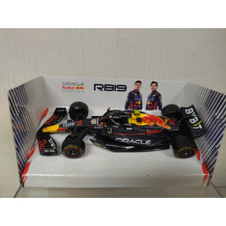 RED BULL RB19 2023 FORMULA F1 SERGIO CHECO PEREZ ORACLE RACING 1:43 BBURAGO