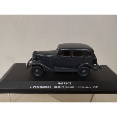 GAZ-61-73 1941 2.PANZERARMEE KASHIRA GERMANY WW 2 1:43 ALTAYA IXO