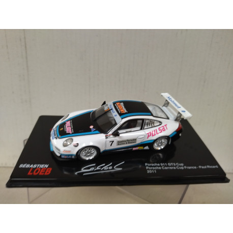 PORSCHE 911 2011 GT3 CUP FRANCE LOEB 1:43 ALTAYA IXO