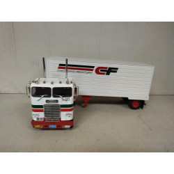 WHITE FREIGHTLINER COE 1976  CONSOLIDATED AMERICAN TRUCK 1:43 ALTAYA IXO