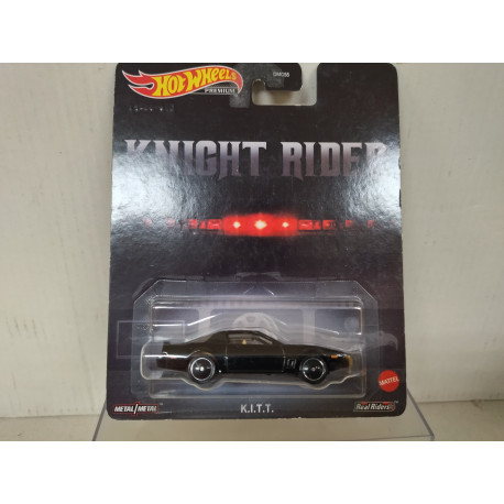 K.I.T.T. KNIGHT RIDER/COCHE FANTASTICO (CARTON) 1:64 HOT WHEELS PREMIUM