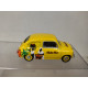 SEAT 600 D 1963 COMERCIAL COLA CAO 1:43 SALVAT SOLIDO NO BOX