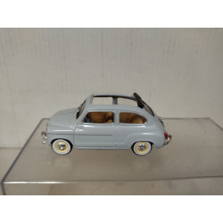 SEAT 600 D 1964 DESCAPOTABLE 1:43 SALVAT SOLIDO NO BOX