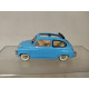 SEAT 600 1960 2-SERIE DESCAPOTABLE BLUE 1:43 SALVAT SOLIDO NO BOX