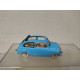 SEAT 600 1960 2-SERIE DESCAPOTABLE BLUE 1:43 SALVAT SOLIDO NO BOX