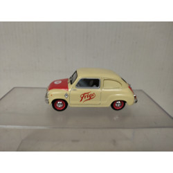 SEAT 600 D 1965 1-SERIE COMERCIAL FRIGO 1:43 SALVAT SOLIDO NO BOX