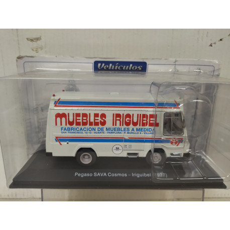 PEGASO SAVA COSMOS 1977 MUEBLES IRIGUIBEL REPARTO 1:43 SALVAT IXO