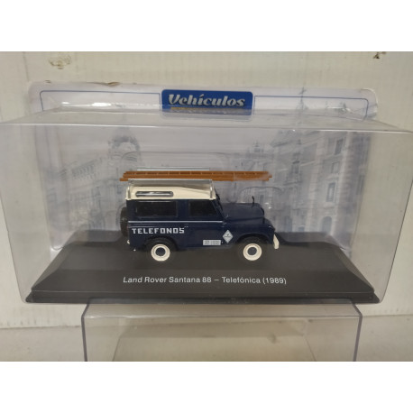 LAND ROVER 88 SANTANA TELEFONICA REPARTO 1:43 SALVAT IXO