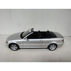 BMW 328i CABRIOLET SILVER 1:18 KYOSHO