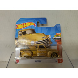 LA TROCA GOLD (CHEVY 3100 ) 9/10 HOT TRUCKS 1:64 HOT WHEELS