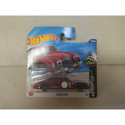 JAGUAR MK.I RED 2/10 RACE DAY 1:64 HOT WHEELS