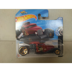 MID MILL RED 7/10 ROD SQUAD 1:64 HOT WHEELS