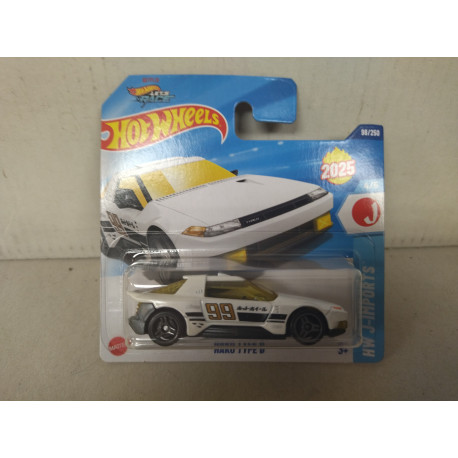 HAKO TYPE D WHITE 4/5 J-IMPORTS 1:64 HOT WHEELS