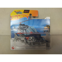 PROPPER CHOPPER HELICOPTER 6/10 METRO 1:64 HOT WHEELS