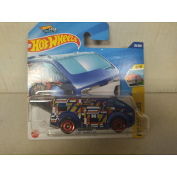 THE VANSTER BLUE 3/10 ART CARS 1:64 HOT WHEELS