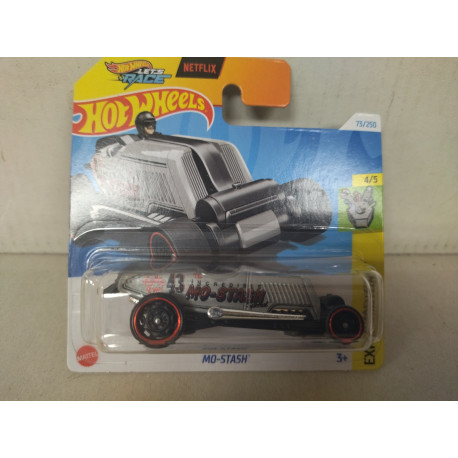 MO-STASH GREY 4/5 EXPERIMOTORS 1:64 HOT WHEELS