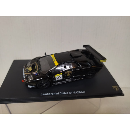 LAMBORGHINI MURCIELAGO 2007 R-GT 24 H LE MANS 1:43 IXO DEFECT/PINTURA MAL