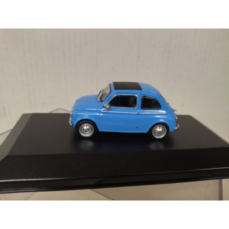 FIAT 500 NUOVA BLUE 1:43 DeAGOSTINI IXO CAJA NO ORIGINAL