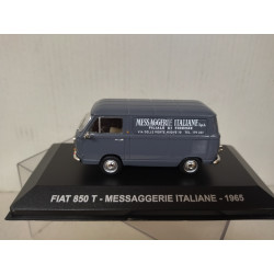 FIAT 850T 1965 MESSAGERIE ITALIANA 1:43 EAGLEMOSS IXO