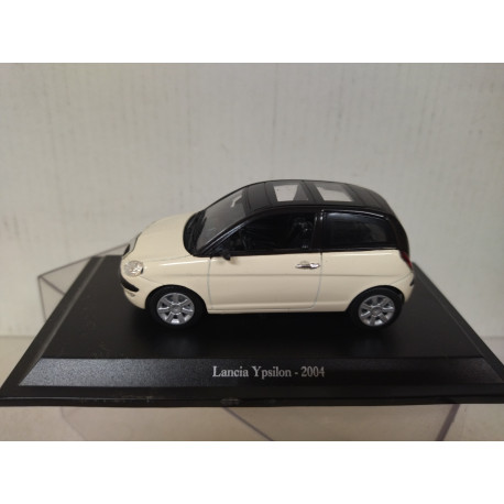 LANCIA YPSILON 2004 CREAM/BLACK 1:43 HACHETTE NOREV HARD BOX