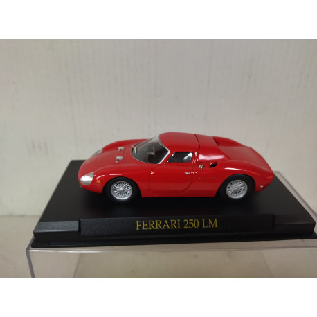 FERRARI 250 LM RED 1:43 SALVAT IXO HARD BOX